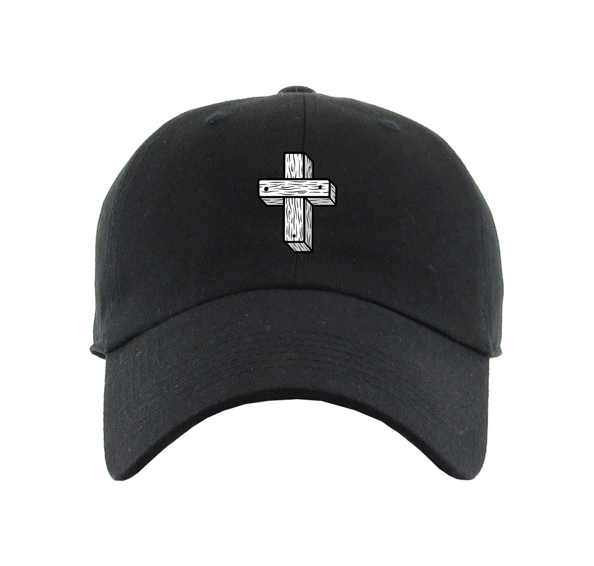 Cross Dad Hat - Black