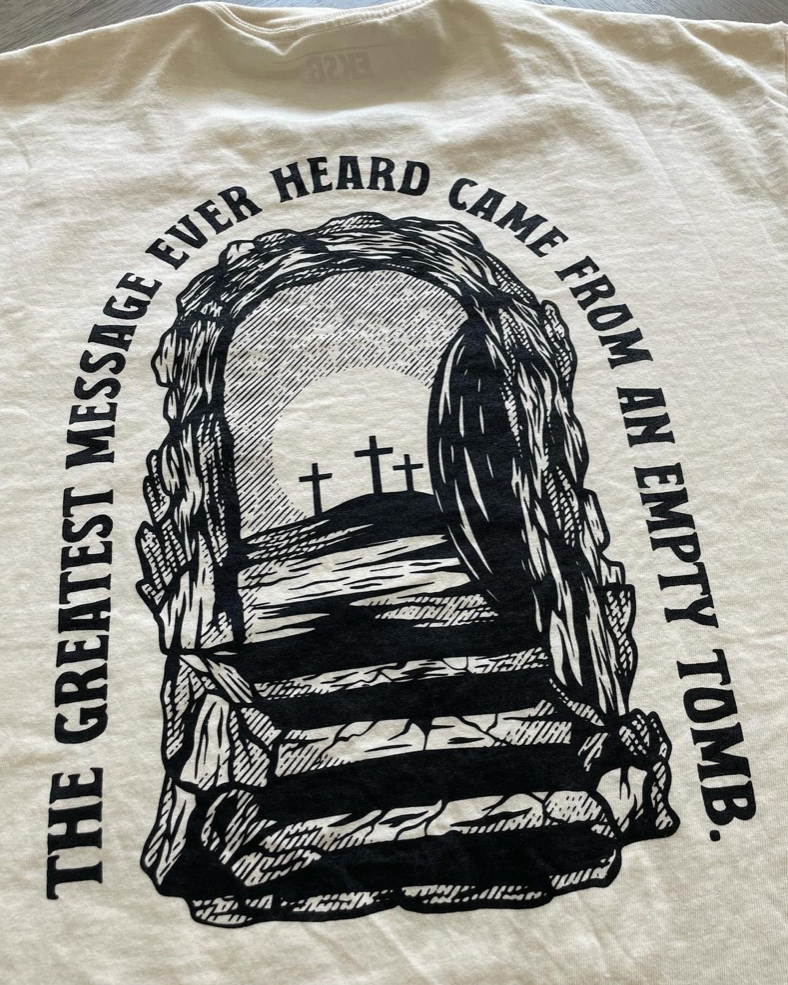 Empty Tomb Tee - Ivory